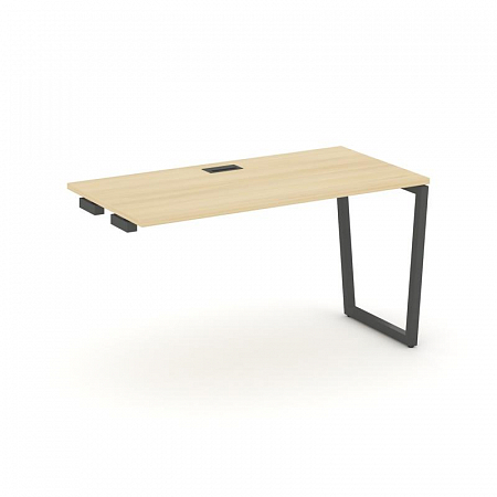 Style Project Стол-приставка к опор. элем. SN-4T2.OPRS-013 Акация Лорка/Металл Антрацит/Заглушка Пла