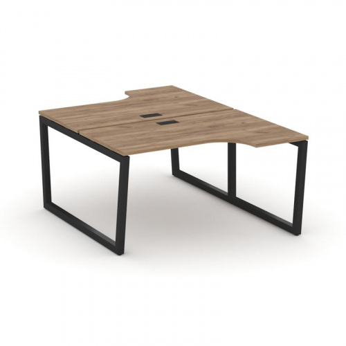 Style Project Рабочая станция эргоном. SN-5T2.DRPA-002 Акация Лорка/Металл Антрацит/Заглушка Пластик фото 7