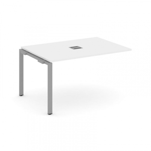 Style Project Проходной наб. элем. перег. стола SN-6P.NSPRG-002 Антрацит/Металл Белый 1180*980*750 фото 9