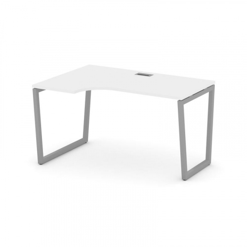 Style Project Стол рабочий эргоном. SN-4T2.SPA-021(L) Акация Лорка/Металл Антрацит/Заглушка Пластик фото 15