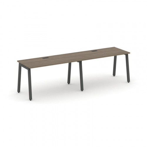 Style Project Рабочая станция 1 сторон. SN-5A.ORS-002 Дуб Табак/Металл Белый 2360*600*750 фото 22