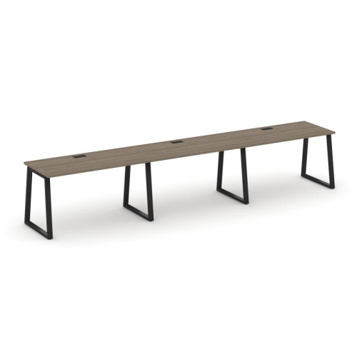 Style Project Рабочая станция 1 сторон. SN-6T1.ORS-032 Акация Лорка/Металл Антрацит/Заглушка Пластик фото 7