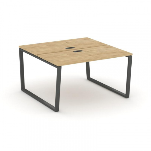 Style Project Рабочая станция 2-х сторон. SN-6T2.DRS-022 Акация Лорка/Металл Антрацит/Заглушка Пласт фото 22