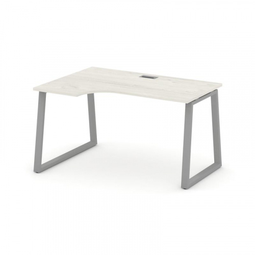 Style Project Стол рабочий эргоном. SN-6T1.SPA-001(L) Акация Лорка/Металл Антрацит/Заглушка Пластик фото 12