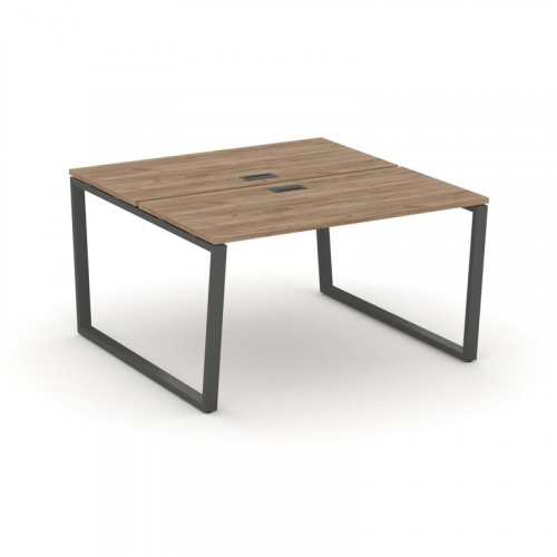 Style Project Рабочая станция 2-х сторон. SN-6T2.DRS-022 Акация Лорка/Металл Антрацит/Заглушка Пласт фото 23