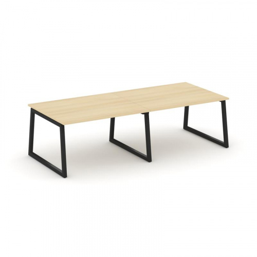 Style Project Стол переговорный SN-5T1.SPRG-042.3 Акация Лорка/Металл Антрацит 2360*1180*750 фото 5