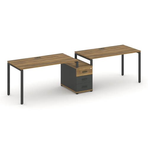 Бенч-система на 2 места с 1 опорной тумбой Concept CN.ORS-303 фото 3