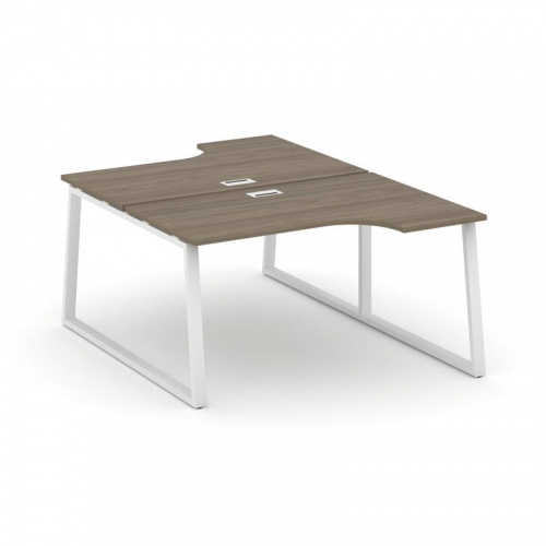 Style Project Рабочая станция эргоном. SN-6T1.DRPA-012 Акация Лорка/Металл Антрацит/Заглушка Пластик фото 15