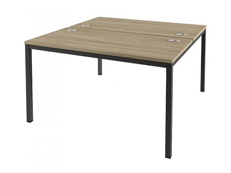 Стол-тандем на 2 рабочих места на металлокаркасе Lite IL-41
