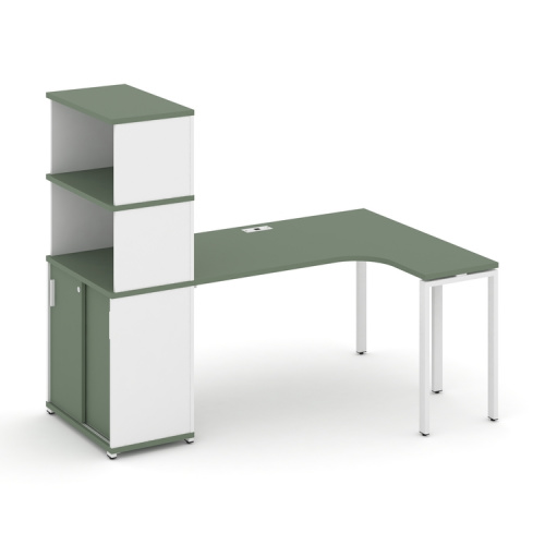Стол эргономичный с опорным шкафом-купе Concept CN.SA-221(R)