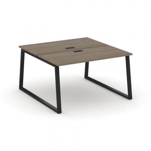 Style Project Рабочая станция 2-х сторон. SN-6T1.DRS-022 Акация Лорка/Металл Антрацит/Заглушка Пласт фото 7