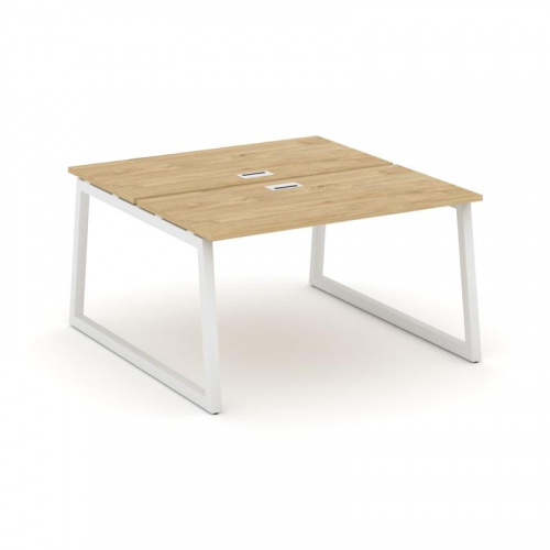 Style Project Рабочая станция 2-х сторон. SN-5T1.DRS-013 Акация Лорка/Металл Антрацит/Заглушка Пласт фото 3