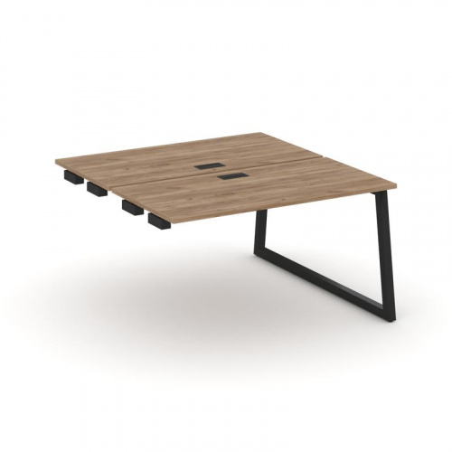 Style Project Стол-приставка к опор. элем. SN-5T1.DPRS-002 Акация Лорка/Металл Антрацит/Заглушка Пла фото 6