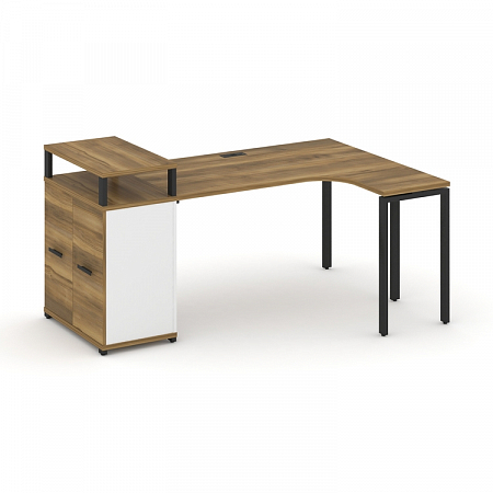Стол эргономичный с опорным распашным шкафом Concept CN.SA-211(R)