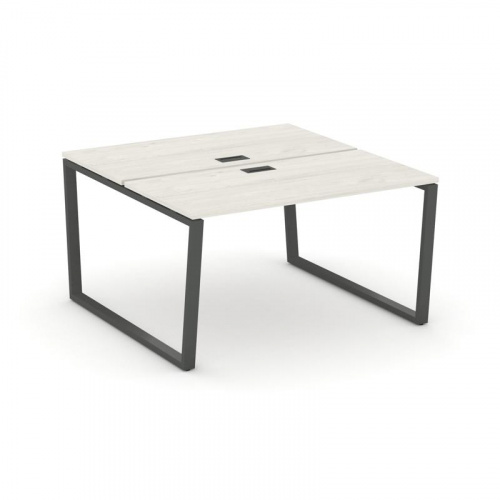 Style Project Рабочая станция 2-х сторон. SN-6T2.DRS-022 Акация Лорка/Металл Антрацит/Заглушка Пласт фото 24