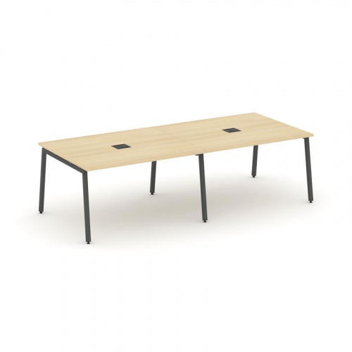 Style Project Стол переговорный SN-4A.SPRG-043 Акация Лорка/Металл Антрацит 2760*1180*750 фото 28