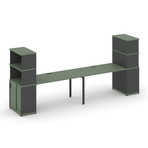 Бенч-система с опорным шкафом-купе Concept CN.ORS-244 фото 2