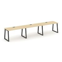 Style Project Рабочая станция 1 сторон. SN-6T1.ORS-032 Акация Лорка/Металл Антрацит/Заглушка Пластик