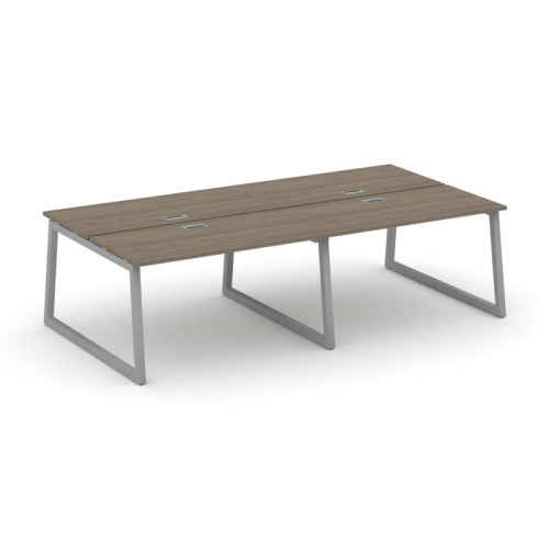 Style Project Рабочая станция 2-х сторон. SN-5T1.DRS-044 Акация Лорка/Металл Антрацит/Заглушка Пласт фото 13