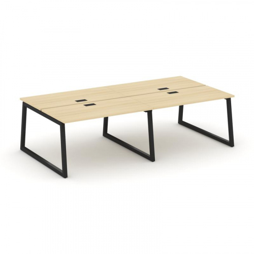 Style Project Рабочая станция 2-х сторон. SN-5T1.DRS-044 Акация Лорка/Металл Антрацит/Заглушка Пласт фото 19