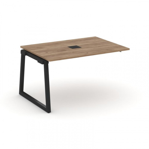 Style Project Проходной наб. элем. перег. стола SN-5T1.NSPRG-001 Акация Лорка/Металл Антрацит/Заглуш фото 4