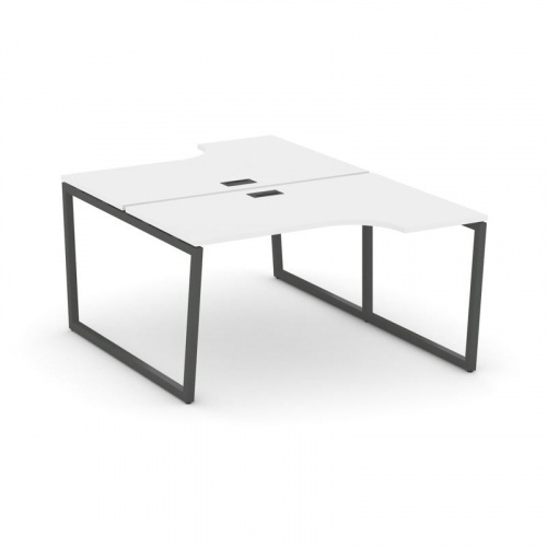 Style Project Рабочая станция эргоном. SN-4T2.DRPA-021 Акация Лорка/Металл Антрацит/Заглушка Пластик фото 26