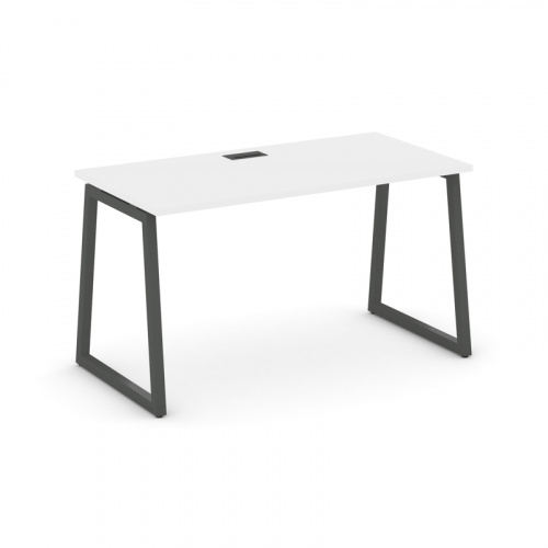 Style Project Стол письменный SN-4T1.SP-025 Акация Лорка/Металл Антрацит/Заглушка Пластик Черный 178 фото 13