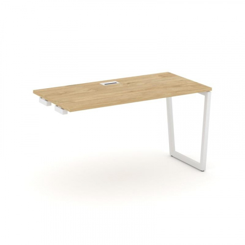 Style Project Стол-приставка к опор. элем. SN-4T2.OPRS-013 Акация Лорка/Металл Антрацит/Заглушка Пла фото 3