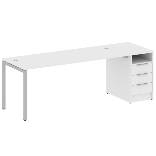 Бенч-система с тумбой на П-обр. м/к Metal System Quattro 40БП.РС-СТП-1.5 фото 4 Бенч-система с тумбой на П-обр. м/к Metal System Quattro 40БП.РС-СТП-1.5 фото 4