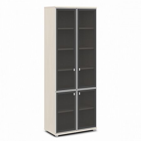 Шкаф со стеклом в алюминиевом профиле V-612