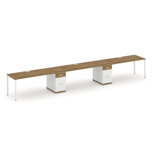 Бенч-система на 3 места с 2 опорными тумбами Concept CN.ORS-440 фото 8