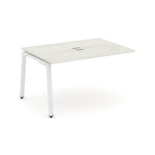 Style Project Проходной наб. элем. перег. стола SN-6A.NSPRG-002 Дуб Наварра/Металл Антрацит 1180*980 фото 17