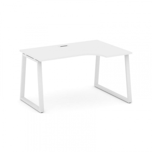 Style Project Стол рабочий эргоном. SN-6T1.SPA-021(R) Акация Лорка/Металл Антрацит/Заглушка Пластик фото 17