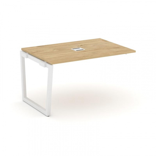 Style Project Проходной наб. элем. перег. стола SN-5T2.NSPRG-003 Акация Лорка/Металл Антрацит/Заглуш фото 3