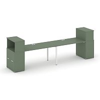 Бенч-система с опорными распашными шкафами Concept CN.ORS-227