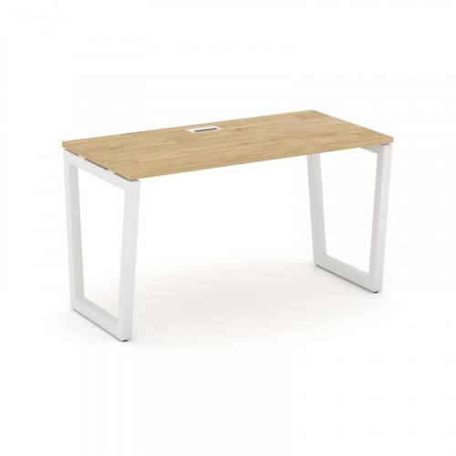 Style Project Стол письменный SN-5T2.SP-002 Акация Лорка/Металл Антрацит/Заглушка Пластик Черный 118 фото 3