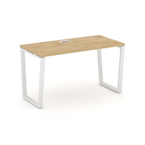 Style Project Стол письменный SN-6T2.SP-015 Акация Лорка/Металл Антрацит/Заглушка Пластик Черный 178 фото 3