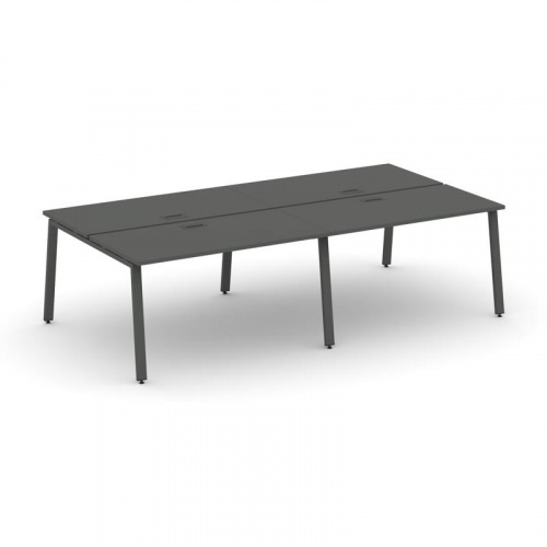 Style Project Рабочая станция 2-х сторон. SN-6A.DRS-054 Антрацит/Металл Антрацит 3160*1632*750 фото 28