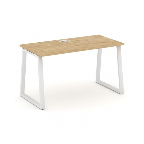 Style Project Стол письменный SN-6T1.SP-002 Акация Лорка/Металл Антрацит/Заглушка Пластик Черный 118 фото 3