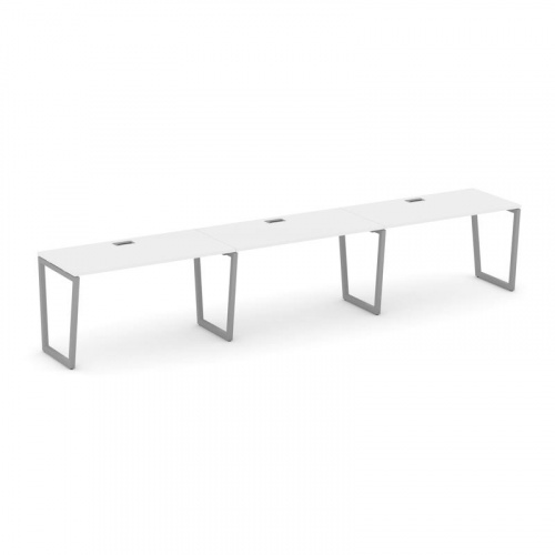 Style Project Рабочая станция 1 сторон. SN-4T2.ORS-032 Акация Лорка/Металл Антрацит/Заглушка Пластик фото 15