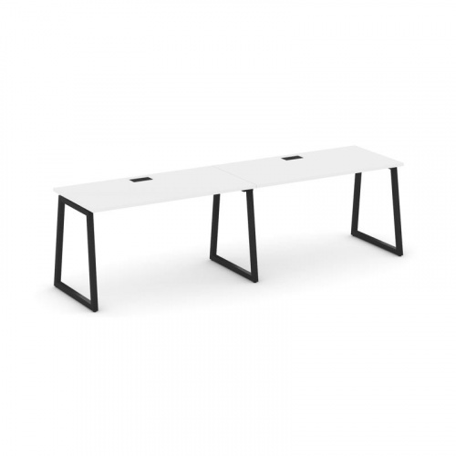 Style Project Рабочая станция 1 сторон. SN-4T1.ORS-023 Акация Лорка/Металл Антрацит/Заглушка Пластик фото 5