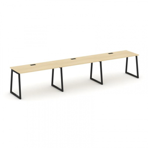 Style Project Рабочая станция 1 сторон. SN-4T1.ORS-032 Акация Лорка/Металл Антрацит/Заглушка Пластик фото 25