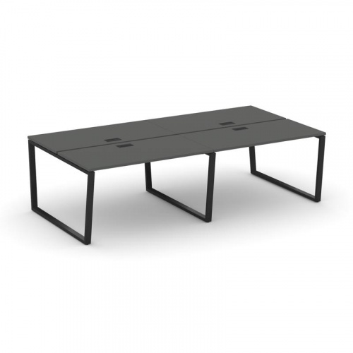 Style Project Рабочая станция 2-х сторон. SN-6T2.DRS-031 Акация Лорка/Металл Антрацит/Заглушка Пласт фото 6