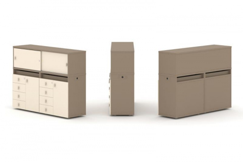 Тумба офисная (Набор №4.) Estetica ES.NB.2N-4 фото 3