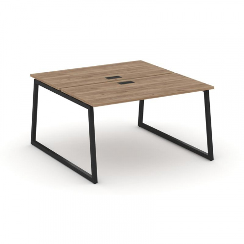 Style Project Рабочая станция 2-х сторон. SN-4T1.DRS-012 Акация Лорка/Металл Антрацит/Заглушка Пласт фото 4