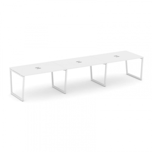 Style Project Стол переговорный SN-4T2.SPRG-023 Акация Лорка/Металл Антрацит/Заглушка Металл Антраци фото 16