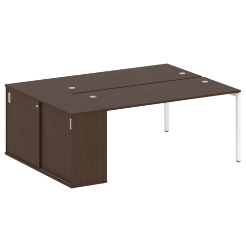 Бенч-система с шкафом-купе на П-обр. м/к Metal System Quattro 40БП.РС-СШК-1.4 фото 5 Бенч-система с шкафом-купе на П-обр. м/к Metal System Quattro 40БП.РС-СШК-1.4 фото 5