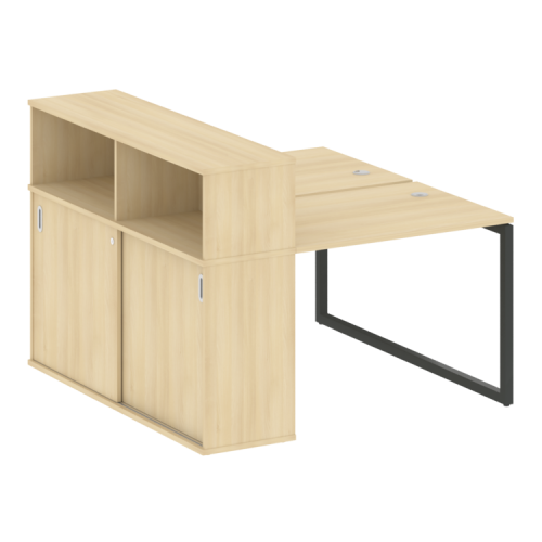 Бенч-система с шкафом-купе на О-обр. м/к Metal System Quattro 40БО.РС-СШК-2.1 фото 11