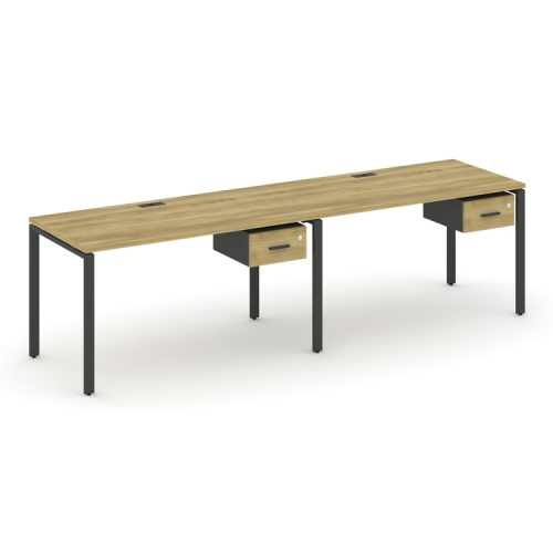 Бенч-система на 2 места с подвесными тумбами Concept CN.ORS-109 фото 4