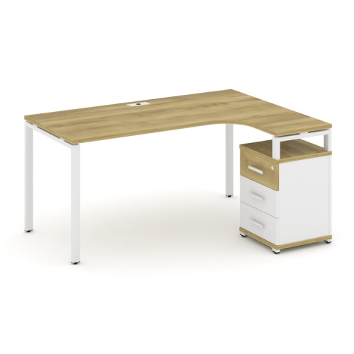 Стол эргономичный с опорной тумбой Concept CN.SA-307(R) фото 3 Стол эргономичный с опорной тумбой Concept CN.SA-307(R) фото 3